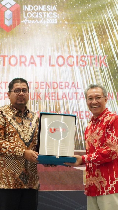 Sistem Logistik Ikan Nasional KKP Raih Penghargaan Indonesia Logistics Awards 2023