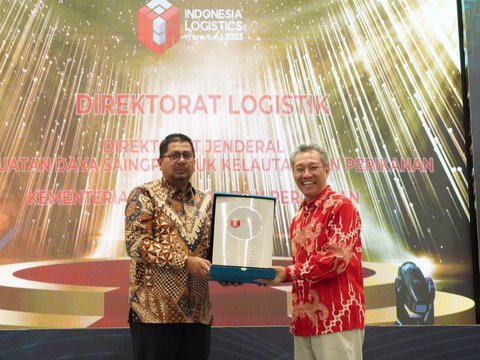 Sistem Logistik Ikan Nasional KKP Raih Penghargaan Indonesia Logistics Awards 2023