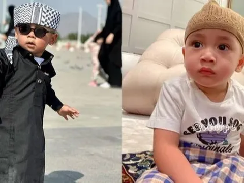 Portrait of Rayyanza Vs Baby Fatih, Which One is Cooler?