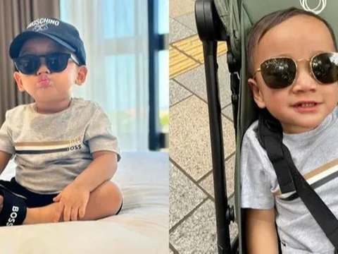 Portrait of Rayyanza Vs Baby Fatih, Which One is Cooler?