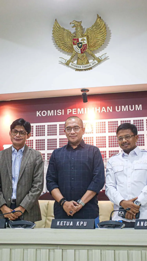 FOTO: KPU Umumkan Jangka Waktu Sepekan Jadi Momen Pendaftaran Peserta Pasangan Capres-Cawapres Pemilu 2024