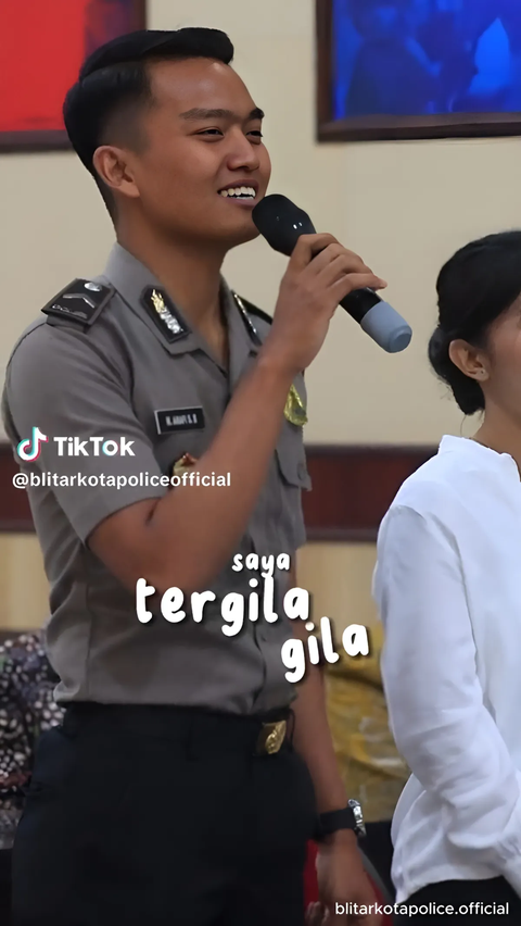 Jawaban Kocak Anggota Polisi Saat Ditanya Alasan Menikah oleh Komandan 'Dari Semua Sisi Saya Tergila-gila'