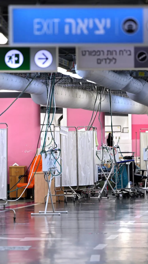 FOTO: Israel Siapkan Rumah Sakit Darurat di Bawah Tanah, Ini Penampakannya Dilengkapi Fasilitas Medis yang Modern