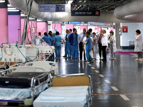 FOTO: Israel Siapkan Rumah Sakit Darurat di Bawah Tanah, Ini Penampakannya Dilengkapi Fasilitas Medis yang Modern