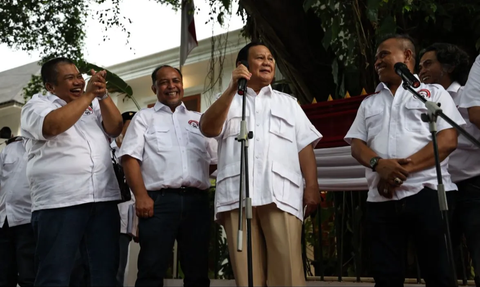 Temui SBY di Cikeas, Prabowo Minta Pendapat soal Cawapres