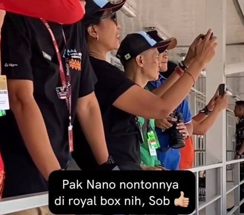 Touching Story of Ojol Being Able to Watch MotoGP Race in the VIP Royal Box and Take a Photo with Alex Marquez