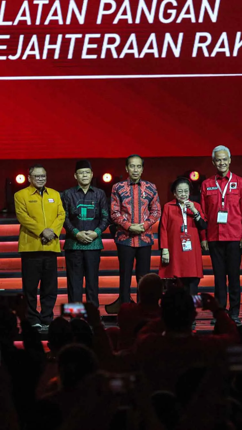 Megawati Tentukan Cawapres Ganjar saat Jokowi di China