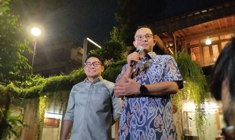 Keluarga Anies-Cak Imin Makan Malam Bareng, Sempat Tegang saat Bahas Capres Belum Punya Pasangan