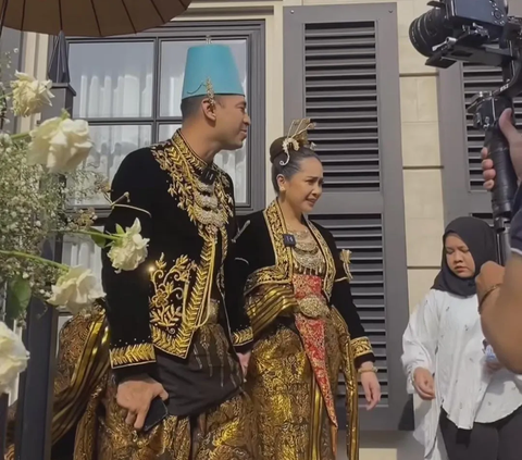 Raffi Ahmad dan Nagita Slavina 'Nikah' Lagi, Pakai Busana Adat Jawa Kenang Momen 9 Tahun Lalu