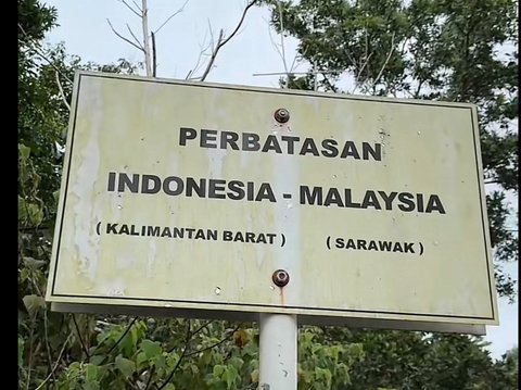 Potret Perbatasan Indonesia-Malaysia di Sambas, Perbedaan Kondisi Jalannya Jadi Sorotan Warganet