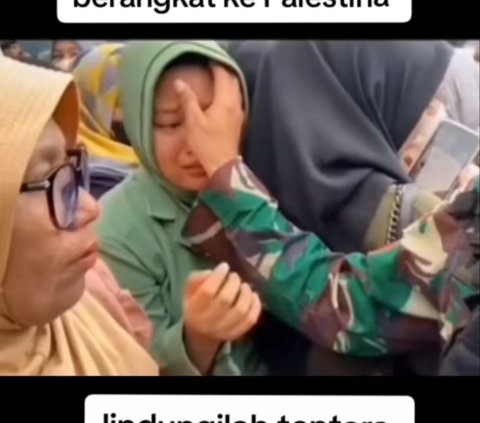 Viral Video Prajurit TNI Berangkat ke Palestina, Ini Faktanya