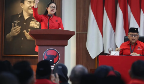 <br>Ketua DPP PDIP Puan Maharani memaklumi ketidakhadiran Jokowi. <br>