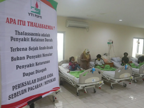 FOTO: Melihat Perawatan Anak-Anak Penderita Thalasemia di Rumah Sakit Fatmawati