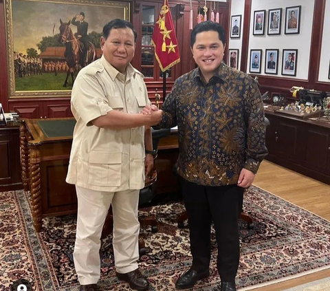 Kisi-Kisi Cawapres Prabowo Muda dan Pengalaman di Pemerintahan, Erick Thohir atau Gibran?