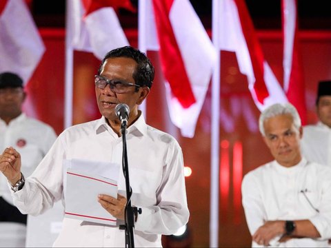 FOTO: Momen Kompak Ganjar dan Mahfud MD Hadiri Acara Deklarasi Dukungan di Gedung Arsip Nasional