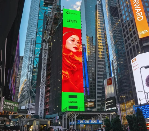 Disebut Iri Wajah Lesti Muncul di Times Square New York, Begini Balasan Rizky Billar