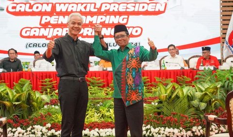 Declaration of Mahfud Md as Ganjar's Vice Presidential Candidate