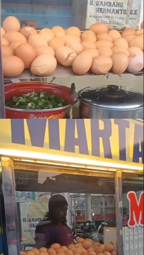 Gegara Suara Sound System Terlalu Keras, Telur Penjual Martabak Ini Sampai Pecah