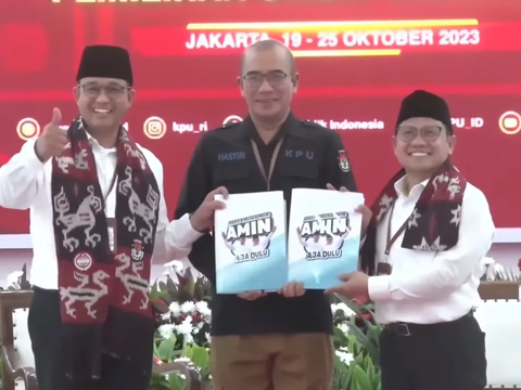 Message from Anies Baswedan to the KPU After the Presidential-Vice Presidential Candidate Registration File is Declared Complete