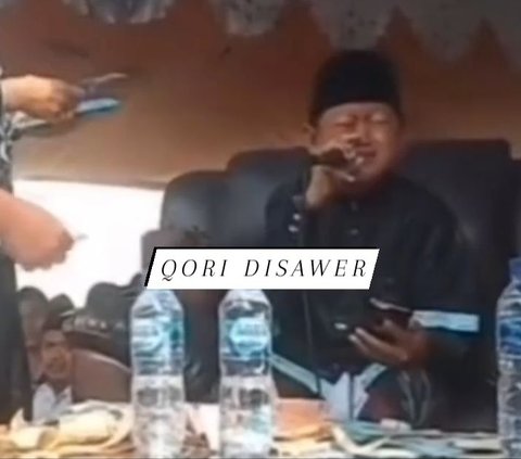 Viral Aksi Emak-Emak Sawer Qori bak Biduan Saat Lantunkan Ayat Suci Alquran