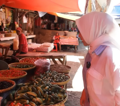 Momen Mudik ke Garut, Teh Shanty Belanja Sayuran ke Pasar yang Tidak Ada di Jakarta