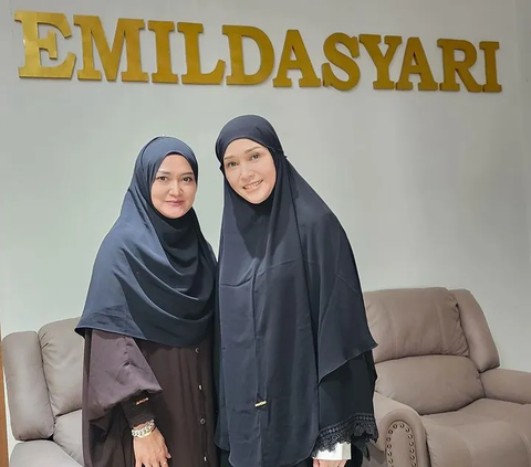 Penampilan Maia Estianty Tampil Mengenakan Hijab dan Cadar Bikin Pangling, Ashanty 'Cocok'