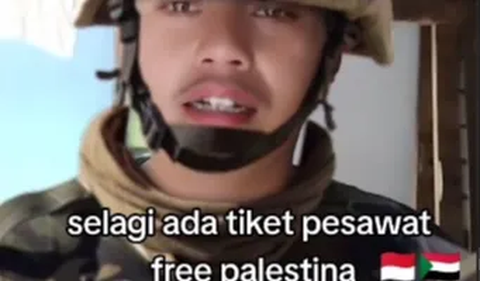 Pakai Filter Seragam Tentara Pamit Berangkat ke Jalur Gaza