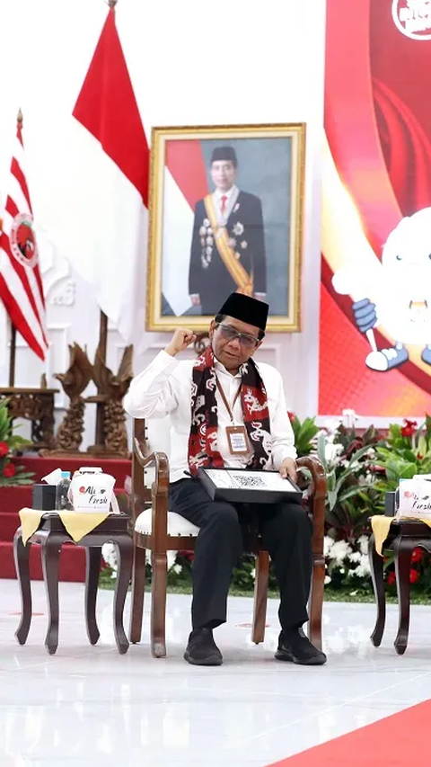 Pidato Mahfud Kutip Sayyidina Ali 