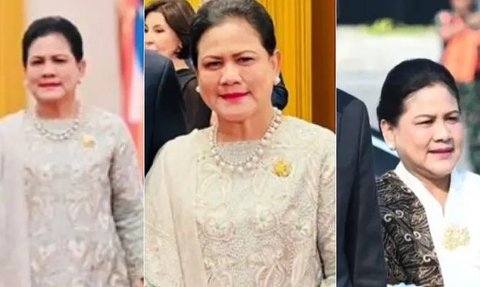 Potret Anggun Ibu Iriana Dampingi Jokowi ke China, Tas Hitam Cendrawasih Curi Atensi