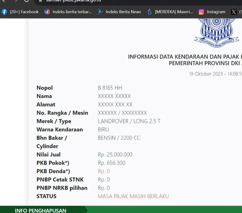 Mobil Land Rover Legendaris yang Dipakai Anies-Cak Imin Daftar ke KPU Beda dari Data Polisi, Ini Buktinya