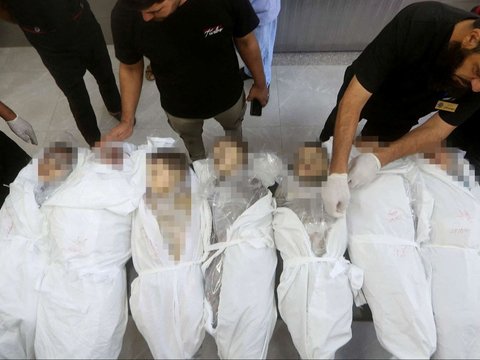 FOTO: Potret Menyayat Hati 7 Anak Tak Berdosa Tewas Akibat Serangan Terbaru Israel di Jalur Gaza