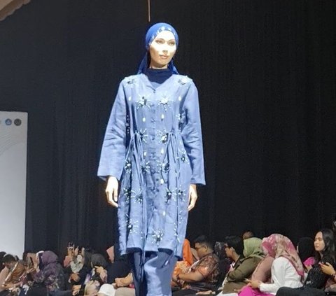 Intip Koleksi Terbaru Danjyo Hyoji di Jakarta Muslim Fashion Week 2024