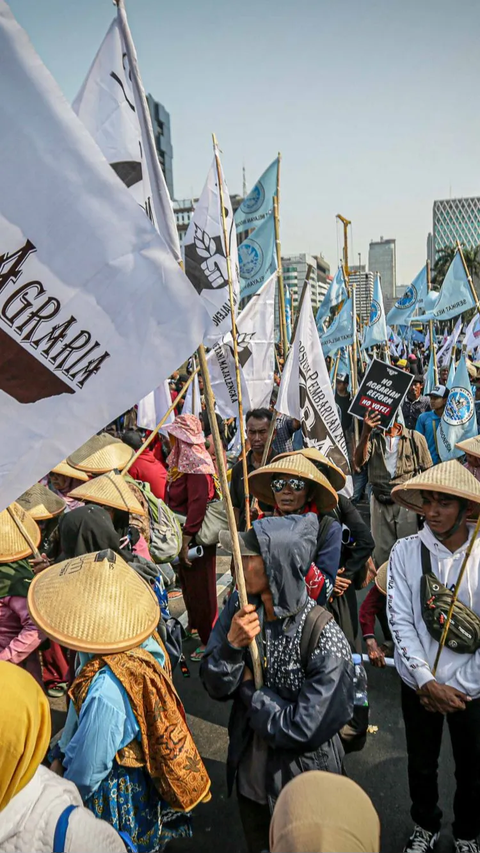 Ada Demo Buruh di Patung Kuda, Hindari Jalan Ini<br>