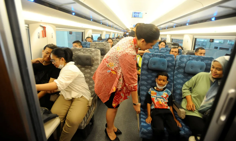 Kabar Gembira! Kereta Cepat Jakarta-Bandung Masih Gratis hingga Pertengahan Oktober