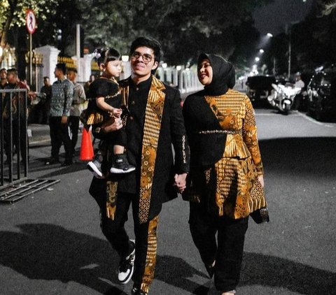 Bikin Presiden Jokowi gemas, Intip Sederet Potret Aurel Hermansyah dan Atta Halilinar yang Ajak Ameena di Acara Istana Berbatik