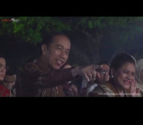 Bikin Presiden Jokowi gemas, Intip Sederet Potret Aurel Hermansyah dan Atta Halilinar yang Ajak Ameena di Acara Istana Berbatik