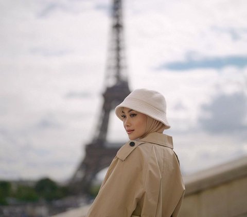 Indah Nada Puspita Looks Chic with Parisian Look