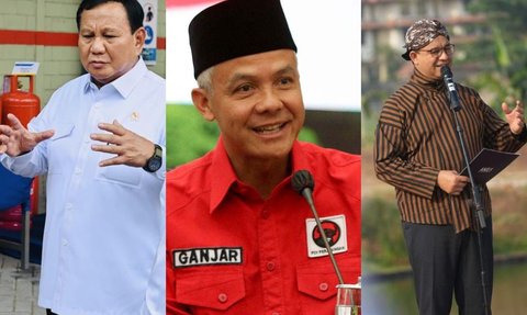 Survei LSI Denny JA: Prabowo Unggul di Jabar-Jatim, Ganjar Jateng-Sumut