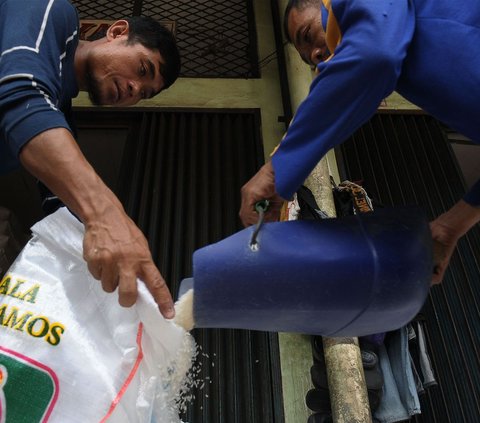 FOTO: Beras Jadi Penyumbang Inflasi Terbesar, BPS Catat dalam Sebulan 0,19 Persen