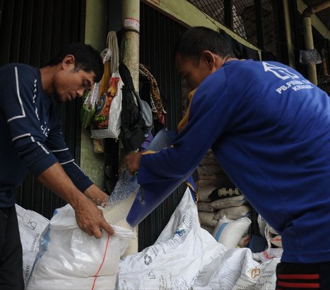 FOTO: Beras Jadi Penyumbang Inflasi Terbesar, BPS Catat dalam Sebulan 0,19 Persen