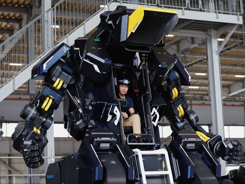 FOTO: Penampakan Robot Mirip 'Gundam' yang Dibanderol Rp46,6 Miliar di Jepang