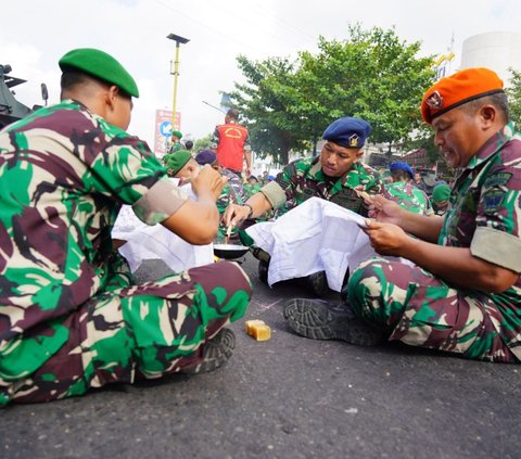 1.000 Prajurit TNI Membatik Pecahkan Rekor MURI