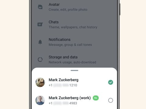Pengguna WhatsApp Bakal Bisa Pakai Dua Akun Berbeda di Satu HP tanpa Ganti SIM Card