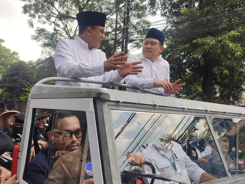 Lahir dari Keluarga Miskin Banyak Utang, Sosok Ahmad Sahroni Jadi Sopir Jip Antarkan Anies-Muhaimin Daftar ke KPU 'Gembel dulu Selalu Mimpi'