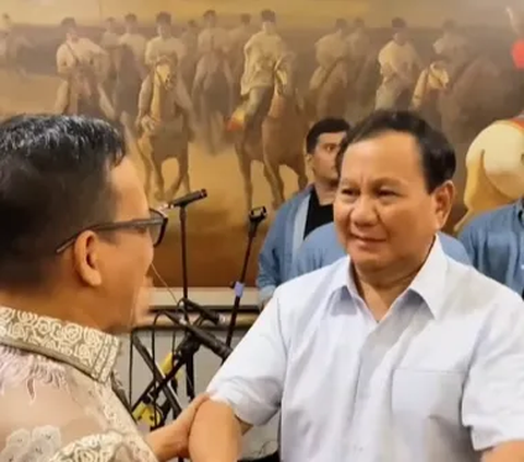 Viral Video of Prabowo's 72nd Birthday Party, Joget Dance Style Becomes the Highlight