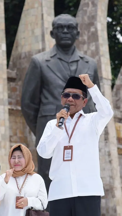 Cawapres Mahfud Ungkap Pesan dari Tuhan saat Bicara Depan Pendukung dan Ganjar