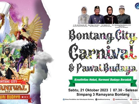 Bontang City Carnival 2023 Disiarkan Livestreaming, Bisa Ditonton di Manapun