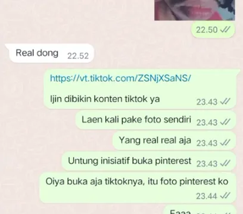 Niat Pamer Saat PDKT, si Cowok Ketahuan Comot Gambar dari Pinterest, Chat Terakhir Balasan Gebetan Makjleb Banget!