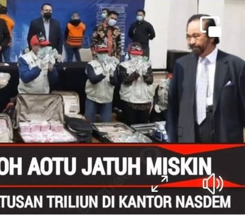 KPK Dikabarkan Sita Ratusan Triliun Rupiah dari Kantor NasDem, Begini Faktanya