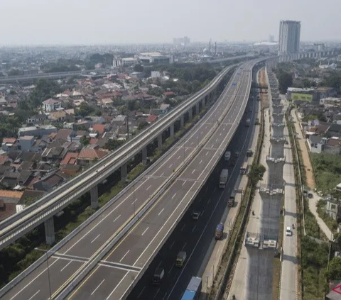 Viral 21 Mobil Alami Pecah Ban 'Massal' di Tol MBZ, Ini Tanggapan Jasamarga